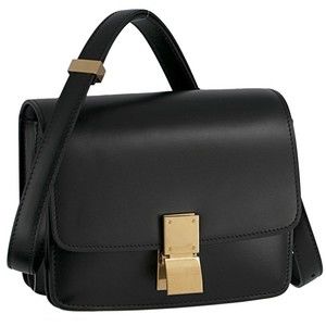 Celine Classic Box Small Shoulder Bag Black